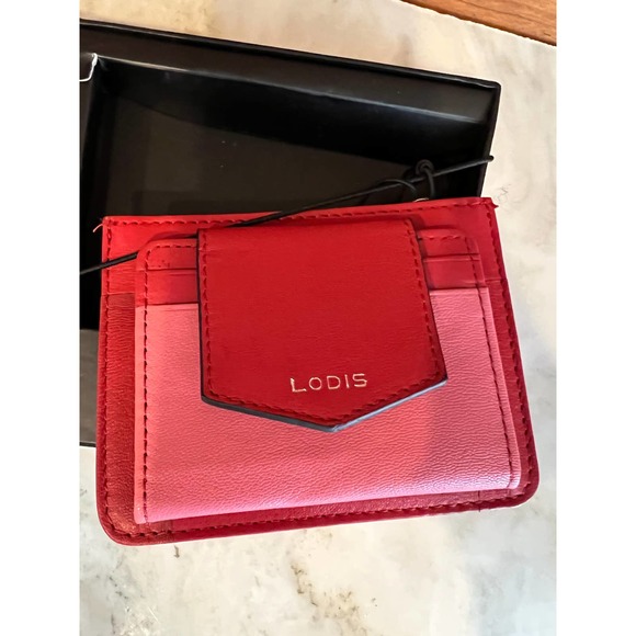 NWT LODIS Red Wristlet & Wallet Gift Set - Picture 3 of 8